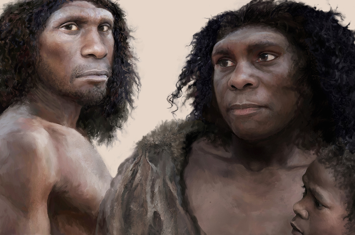 Neanderthal and modern humans mingled early