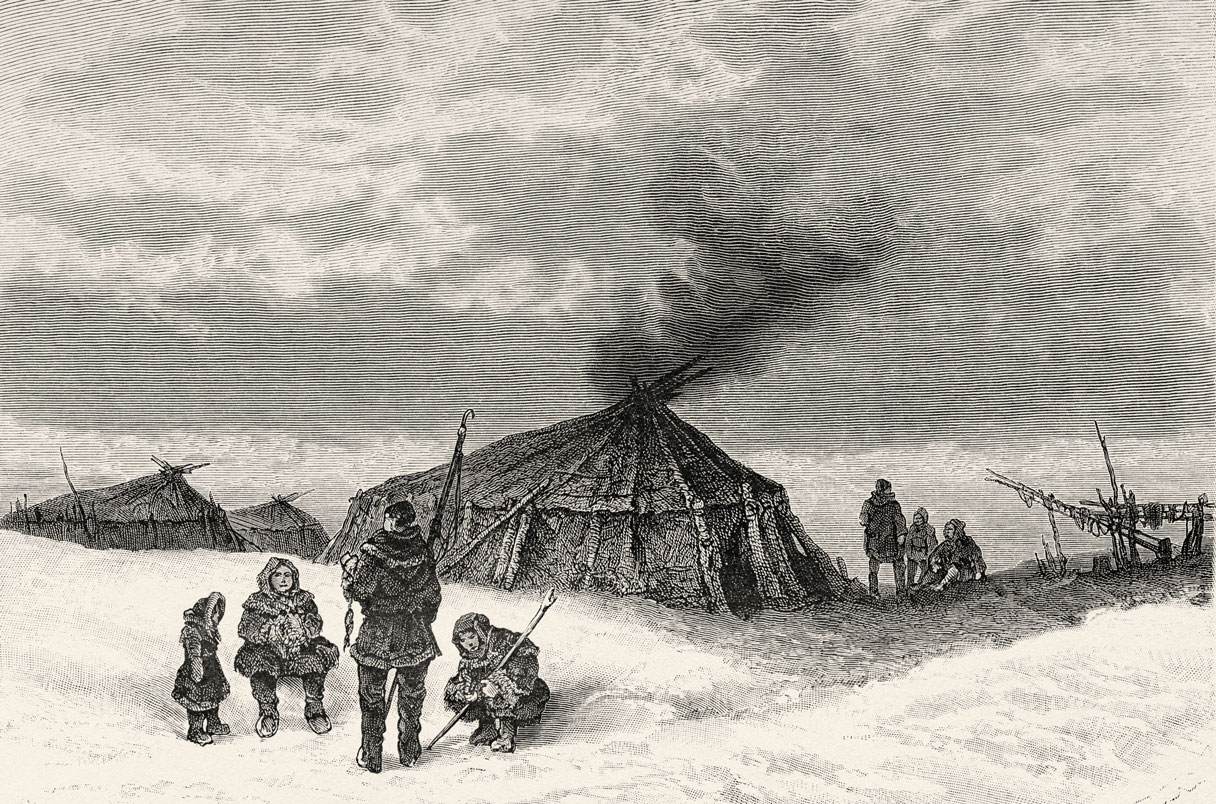 Native Americans travelled back to Siberia